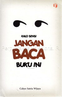 Kalo sensi jangan baca buku ini