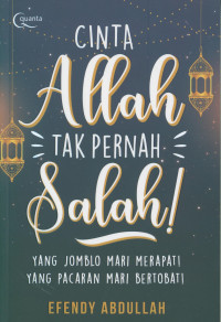 Cinta allah tak pernah salah!