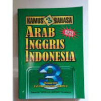 Kamus 3 Bahasa:Arab, Inggris, Indonesia