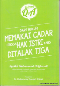 Dari hukum memakai cadar hingga hak istri yang ditalak tiga