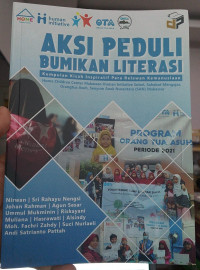 Aksi Peduli Bumikan Literasi