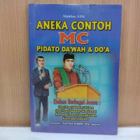 Aneka Contoh MC Pidato Da'wah & Do'a