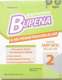 Bupena ilmu pengetahuan alam untuk SMP/MTs kelas VIII