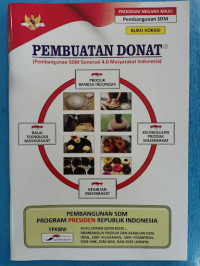 Buku Vokasi Pembuatan Donat