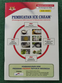 Buku Vokasi Pembuatan Ice Cream