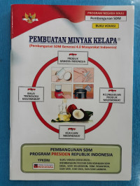 Buku Vokasi Pembuatan Minyak Kelapa