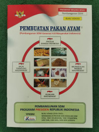 Buku Vokasi Pembuatan Pakan Ayam