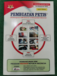 Buku Vokasi Pembuatan Petis