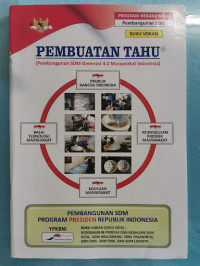 Buku Vokasi Pembuatan Tahu