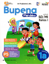 Bupena Merdeka Untuk SD/MI kelas 1 Volume 1a P5