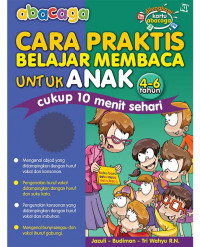 Cara Praktis Belajar Membaca Untuk Anak 4-6 Tahun 1