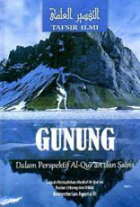 Gunung dalam perspektif Al-Qur'an dan sains