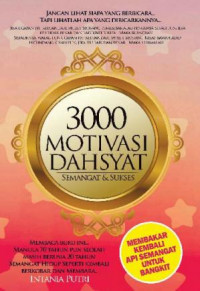 Image of 3000 Motivasi Dahsyat Semangat dan Sukses