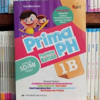 Prima PH Untuk SD/MI Jilid 1B Kelas 1