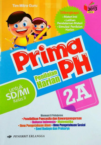 Prima PH Untuk SD/MI Jilid 2A Kelas 2
