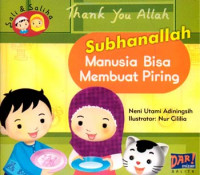 Subhanallah manusia bisa membuat piring