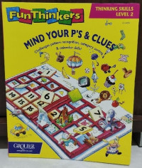 Thinking Skills Level 2 Mind Your P'S & Clue : Challenges Pattern Recognition, Category Sorting & Calender Skills!
