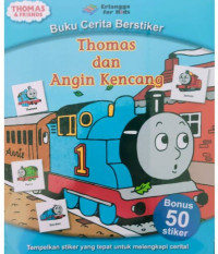 Thomas & Angin Kencang Seri Buku Cerita Stiker