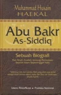 Abu Bakar Ash-Shiddiq : Sebuah Biografi