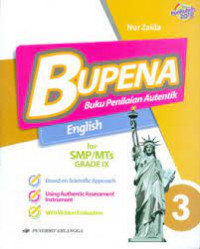 BUPENA English for SMP/MTs grade IX