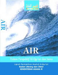 Image of Air dalam perspektif Al-Qur'an dan sains (Tafsir Ilmi)