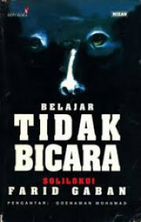 Image of Belajar tidak bicara (solilokui)