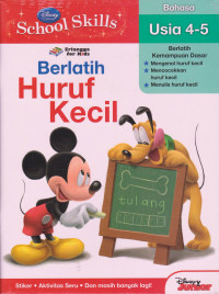 Image of Berlatih Huruf Kecil Bahasa Usia 4-5 Seri Disney School Skills