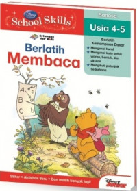 Image of Berlatih Membaca Bahasa Usia 4-5 Seri Disney School Skills