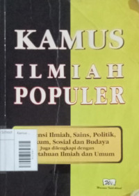Image of Kamus ilmiah populer