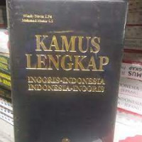 Kamus Lengkap Inggris-Indonesia Indonesia-Inggris