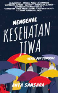 Mengenal kesehatan jiwa